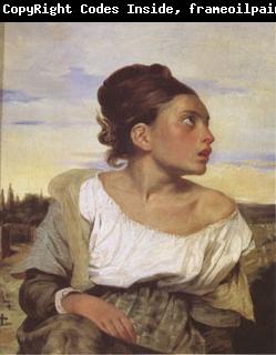 Eugene Delacroix Orphan Girl at the Cemetery (mk05)